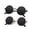 2 Pack-Black Frame Black Lens/Golden Frame Black Lens, variant on KALIYADI Polarized Round Sunglasses for Women Men Retro Metal Hippie Sun Glasses Circle Style