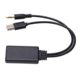 thumbnail image 3 of Receptor Bluetooth inalámbrico para coche de 3,5mm, reproductor de música, adaptador USB auxiliar Universal para Radio estéreo automática Jadeshay A, 3 of 8