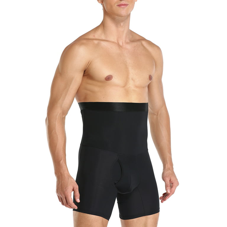 Men Shapewear Tummy Control Slimming Shorts High Waist Compression Body  Shaper Abdomen Underwear Boxer Briefs