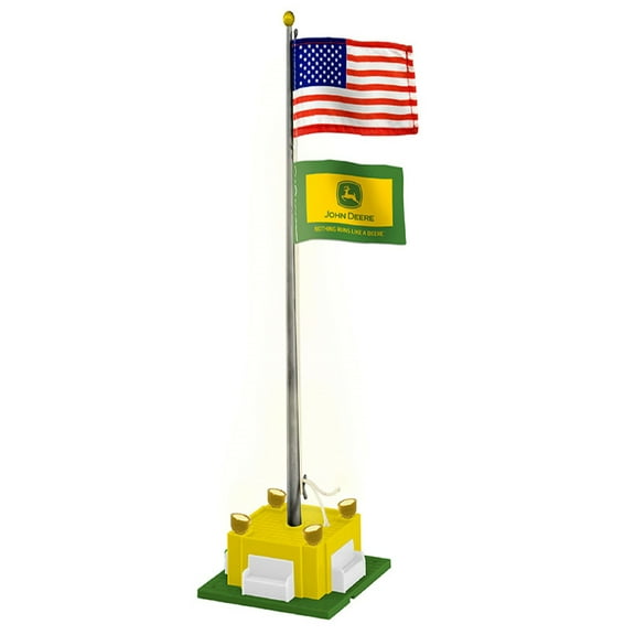 Lionel John Deere Flagpole O Gauge Model Train Accessory