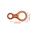 thumbnail image 3 of Equipo de escalada Toystoory descensor Accesorio de seguridad en forma de 8 Type2 NO2, 3 of 6