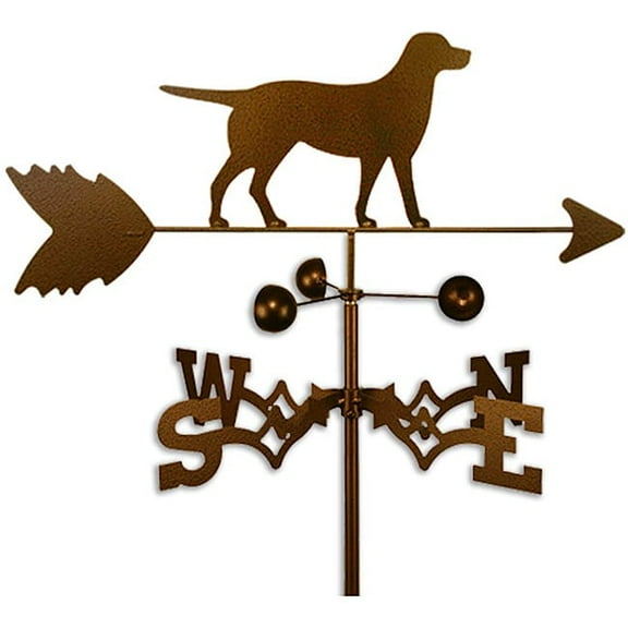 SWEN Products Inc Handmade Labrador Lab Dog Copper Weathervane