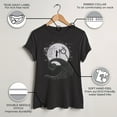thumbnail image 3 of Women's The Nightmare Before Christmas Halloween Jack Skellington Sally Meant to Be Graphic Tee Black Small, 3 of 9