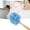 Blue/White/Green, variant on Loofah Back Scrubber for Shower, Wooden Long Handle Bath Sponge Lufa Shower Brush, Soft Nylon Mesh Back Cleaner Washer, Women Men Exfoliating Luffa Pouf on a Stick for Body