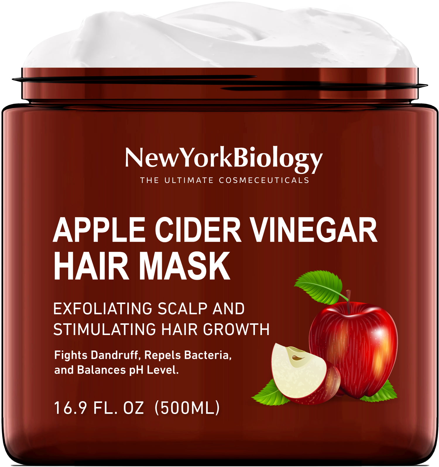 Apple Cider Vinegar Hair Mask for Dry Hair and Scalp - Moisturizing and  Deep Conditioning Dry Hair Treatment – Promote Hair Growth, Balance pH  Levels, Fights Dandruff and Frizzy Hair - 16 Oz 