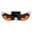 D, variant on Solar Demon Eye LED Car Window Light,  Waterproof Devil Eyes Light,  Powered Devil Eye Warning Lights, Devil Eyes Lights for Windshield for Cars Trucks - Color A