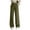 Army Green, variant on Juslio Girls Pants Unisex Child Casual Cotton Washed Zou Spring Summer Thin Linen Pants