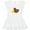 AA-White, variant on Inktastic Hen and Chick Farm Animals Girls Toddler Dress