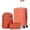 Orange, variant on Concepten 5-Piece Hard Shell Luggage, Lightweight Luggage with TSA Lock and Rotating Wheels, Including Extended Travel Bag and Toiletries Bag
