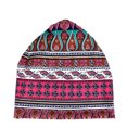 thumbnail image 3 of Gorro tipo jersey de primavera, otoño e invierno, para mujer, con forma de luna, babero, estilo étnico de doble propósito, con cintas cálidas de terciopelo, bolso para mujer, tocado, 3 of 6