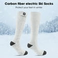thumbnail image 6 of SNOW DEER 2024 Upgraded Rechargeable Electric Heated Socks,7.4V 2200mAh Battery Powered Cold Weather Heat Socks for Men Women,Outdoor Riding Camping Hiking Motorcycle Skiing Warm Winter Socks, 6 of 10