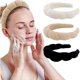 thumbnail image 1 of wonima11 3 Pack Spa Headband Skincare Headbands, Soft Hair Band for Washing Face, Makeup, Facial, Skin Care (Khaki, Brown, Black), 1 of 1