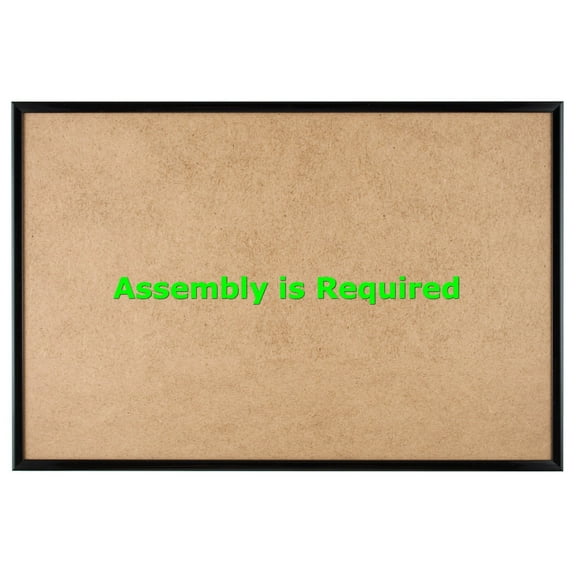 Quadro Frames 11x18 inch Picture Frame, Black, Style P375-3/8 inch Wide Molding