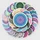 thumbnail image 2 of Pegatinas de vinilo impermeables con forma de flor de mandala, 50 unidades/lote, 2 of 5