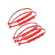 thumbnail image 3 of Cadenas de nieve para neumáticos de coche | Correas antideslizantes de nylon modificadas | Diseño de tendones engrosados | Bloqueo de bridas | Para barro, nieve, todoterreno | Incluye 5 cadenas |, 3 of 6