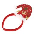 thumbnail image 4 of Ofertas Únicas 1 Pc Diadema Clásica con Patrón de Corona para Halloween 4.72" Diámetro Tono Dorado Rojo, 4 of 6