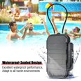 thumbnail image 2 of Portable Safe Box Travel Safe Box Large Capacity Security Lockbox Code Waterproof Key Lock Box ,Easy to Use, 2 of 6