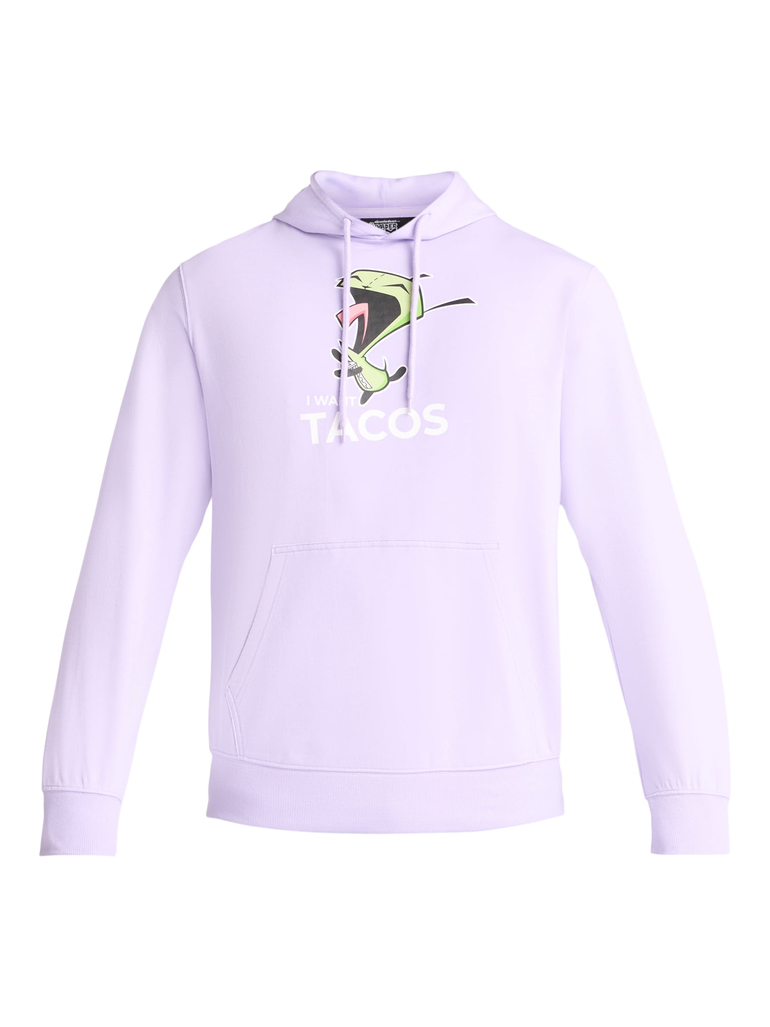 Invader Zim Men's and Big Men's French Terry Graphic Hoodie, Sizes XS-3XL