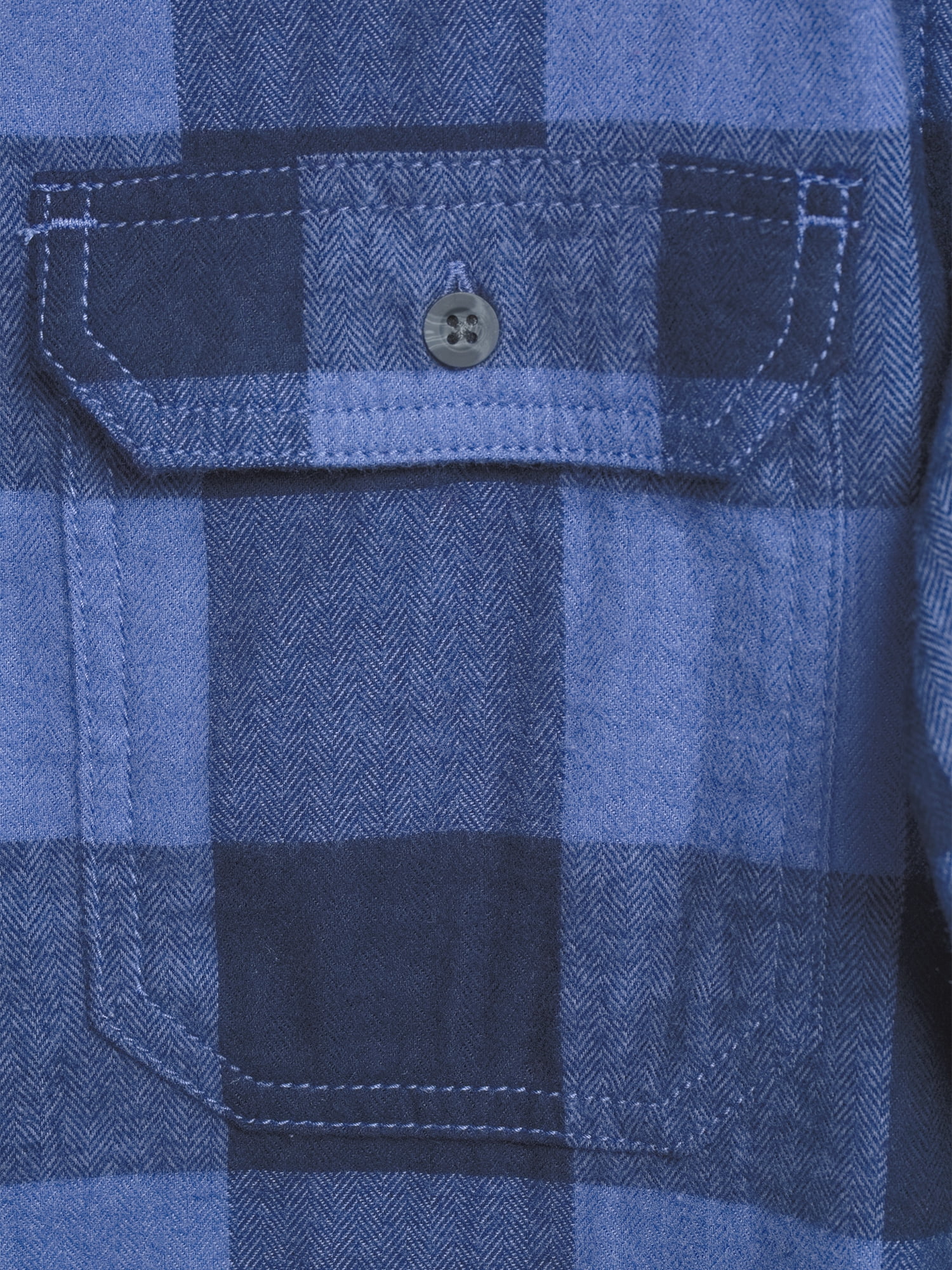 George Men's and Big Men's Super Soft Flannel Shirt, up to 5XLT