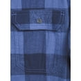 thumbnail image 3 of George Men's and Big Men's Super Soft Flannel Shirt, up to 5XLT, 3 of 5
