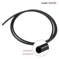 thumbnail image 2 of Uxcell Silicone Tubing Hose 3.3ft Black for Water Hose Air Tube 3mm, 2 of 5