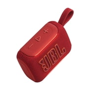 JBL Go 5 - Ultra-portable waterproof and drop-proof speaker with JBL legendary sound and ambient edge lighting - Red