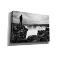 thumbnail image 2 of Epic Graffiti 'Iceland Waterfall' by Nina Papiorek, Canvas Wall Art, 26"x18", 2 of 2