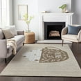 thumbnail image 6 of Addison Rugs Mayfield Washable Holiday Mug Latte Rectangle Rug, 2'6" x 3'10", 6 of 6