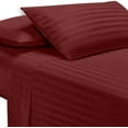 thumbnail image 3 of 800 Thread Count 3 Piece ( 1-Fitted Sheet + 2 - Pillow Cases ) Fitted Sheet 18 Inch Deep Pocket 100% Egyptian Cotton Stripe pattern, 3 of 4