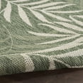 thumbnail image 6 of Nourison Garden Oasis 2' x 6' Green Ivory Tropical Rug, 6 of 10