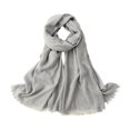 thumbnail image 2 of Joernso Women Scarf Solid Color Sun Protection Summer Japan Korean Style Windproof Shawl Beachwear, 2 of 8