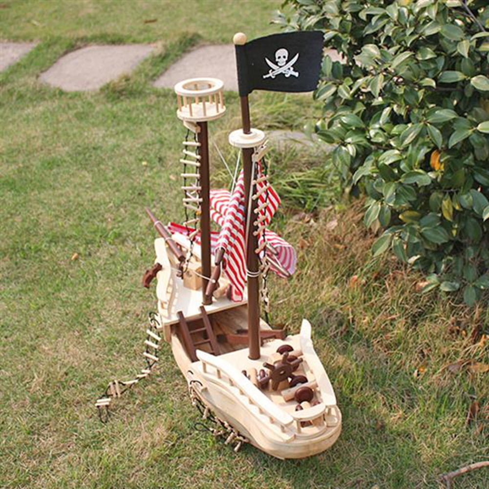 wooden pirate ship big w