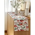 thumbnail image 5 of Table Runner 60 Inches Long for Kitchen Dining, Red Mushrooms Dresser Scarf Farmhouse, Dining Table Decorations for Wedding/Parties, Maple Leaves Plants Country Botanical 13 x 60 In, 5 of 8