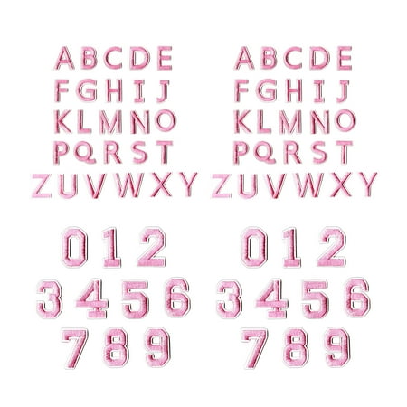 72 Count Sturdy Embroidered Letter Applique Patches for Clothing Repair Craft Projects and Decoration 72 Count Sturdy Embroidered Letter Applique Patches for Clothing Repair Craft Projects and Decoration