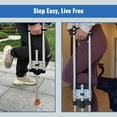 thumbnail image 2 of Pain-Free Hands-Free Knee Crutch with Safety Kneepads, Ergonomic Support Platform for Single Leg Injuries and Comfortable Mobility, 2 of 7