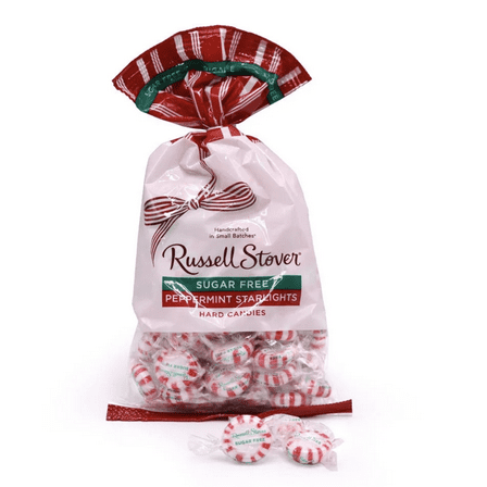 Russell Stover Sugar Free Peppermint Hard Candies, 12 oz. Bag