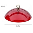 thumbnail image 3 of KEINXS 2Pcs Bird Feeders Protective Cover Durable Bird Feeder Rain Guard Weatherproof Rain Cover, 3 of 7