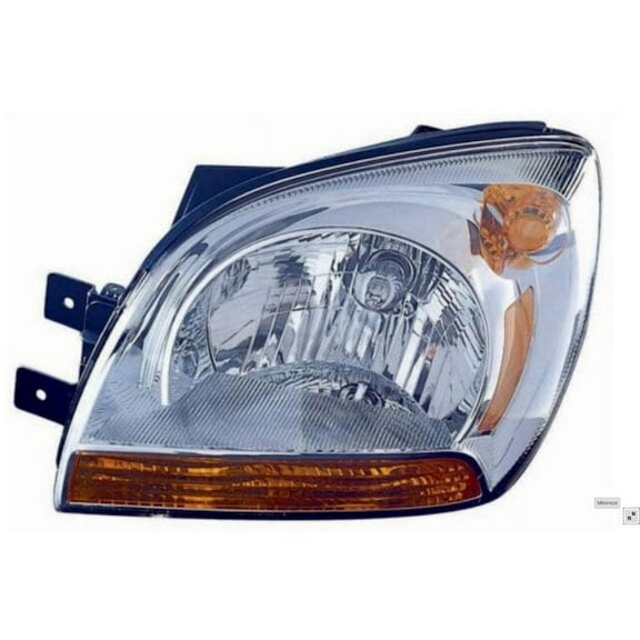 Left Driver Side Headlight Assembly - Compatible with 2005 - 2008 Kia Sportage (Up To 3/24/2008 Vehicle Production) 2006 2007