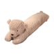 thumbnail image 1 of Juguete de peluche largo con soporte para el cuello y la zona lumbar, animal realista, encantador y de largo alcance. Oso caqui, 1 of 9