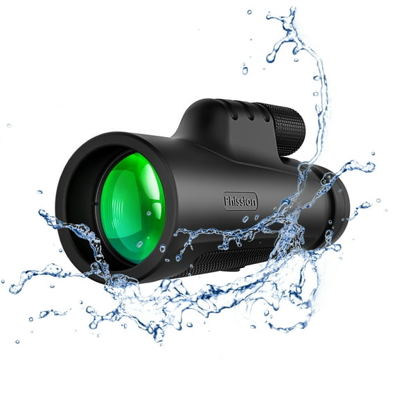 Marboo Monocular Telescope. 12x42 Monocular for Adult. Light Weight and Solid Framework. Great for Wildlife Watching Travel Scenery Hunting Sport Game (waterproof)