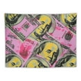 thumbnail image 5 of Autua Money Art Pop Art Tapestry Wall Hanging Unique Style Graphic Tapestries Home Wall Decor Art for Living Room Bedroom Apartment Farmhouse Dorm 40x60inch, 5 of 6