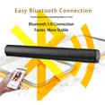 thumbnail image 4 of Seitruly Volumen del altavoz inalámbrico Control remoto ajustable Barra de sonido compatible con Bluetooth Operación del botón del teléfono móvil 4 Sistemas de cine en casa, 4 of 6