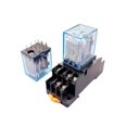 thumbnail image 2 of Hh53p My3nj 11pin 3no/3nc 5a Ac110/220v Dc12/24v Micro Small Electromagnetic Lntermediate Relay With Socket, 2 of 5