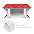 thumbnail image 5 of Yuyamidu Christmas PU Leather Tissue Box Cover Anti-Stains Tissue Box Holder with Bottom Belt Easy to Install Toilet Paper Holder for Bathroom Vanity Countertop Night Stands Car, 5 of 8