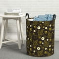 thumbnail image 7 of KLL Gnomes With Honey And Bees Waterproof Foldable Laundry Hamper Bucket with Handles for Storage Bin,Kids Room,Home Organizer (Small ), 7 of 7