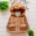 thumbnail image 2 of Lindreshi Toddler Girl Coats and Jackets Clearance Toddler Kids Baby Girl Winter Jacket Warm Coat Thick Outwear Hooded Snowsuit, 2 of 9