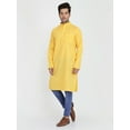thumbnail image 2 of Mens Pure Cotton Handmade Cotton Long Shirt India Cotton Kurta Indian Sherwani, 2 of 4