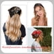 thumbnail image 5 of Diadema elástica floral para el cabello - Bandanas para el cabello Bufanda de gasa Diademas con estampado floral, 5 of 5