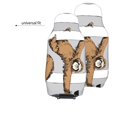thumbnail image 4 of LAKIMCT Funny Brown Sloth Car Seat Covers Vehicle Front Seat Covers Universal Fit Seat Protector, 4 of 9