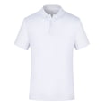 thumbnail image 3 of SGFCWSX Boys Short Sleeve Polo Shirts, Golf Polo Casual Quick Dry Performance School Uniform T-Shirts for Kids White Size 11-12Years, 3 of 6